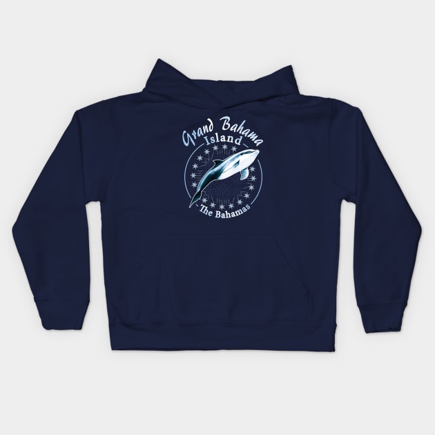 Grand Bahama Island - Diving with Dolphins Kids Hoodie by TMBTM